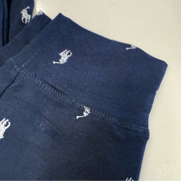Polo Ralph Lauren Men's Navy Blue All Over Pony Sleep Jogger Pants Size XL NWT - Picture 3 of 10